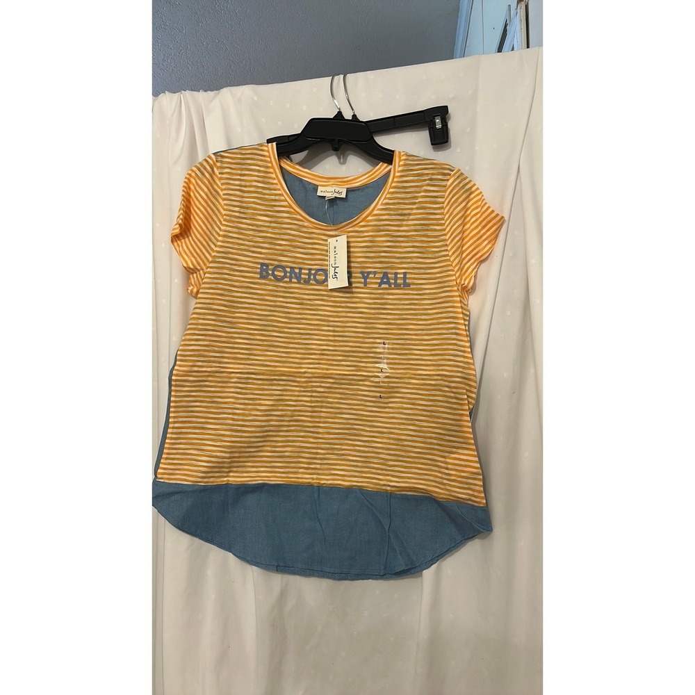 NWT Maison Jules Ladies L Shirt